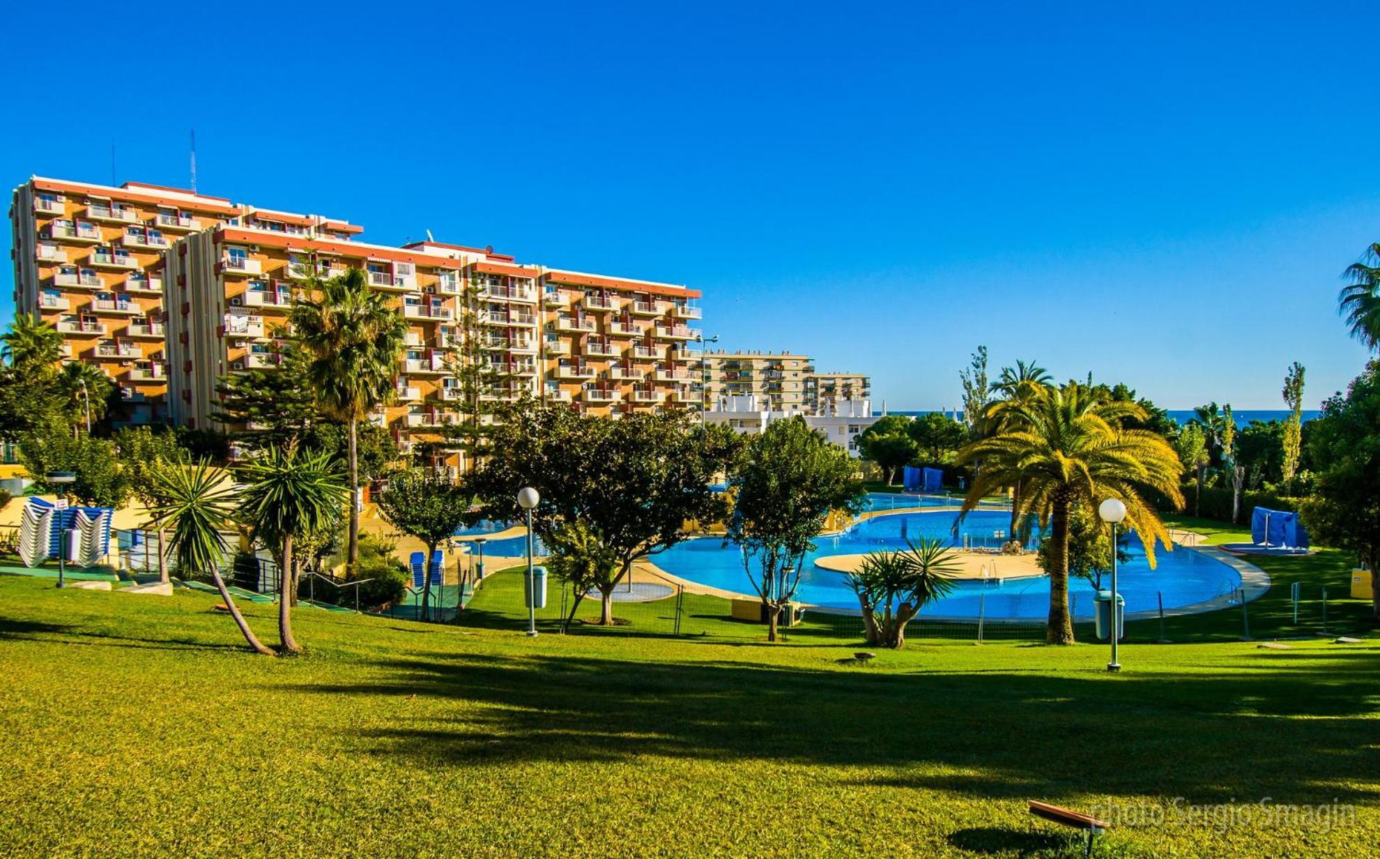 426 Estudio En Minerva Apartamentos - Vista Al Jardin - Piscina Y Playa Benalmádena Dış mekan fotoğraf